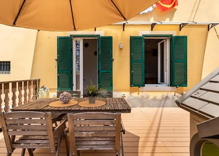 Thekeystudio, Viva Italia Con Giardino, In 2 Minuto Dal Mare Apartamento *