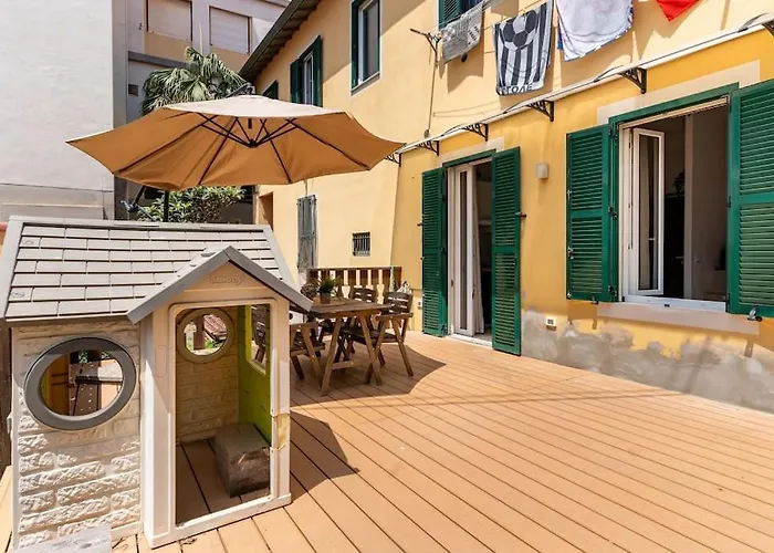 Apartamento Thekeystudio, Viva Italia Con Giardino, In 2 Minuto Dal Mare Bordighera